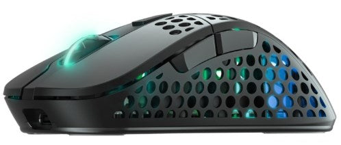 CHERRY x XTRFY M4 RGB, Gaming Maus, schwarz, kabellos CHERRY x XTRFY M4 RGB, Gaming Maus, schwarz, kabellos